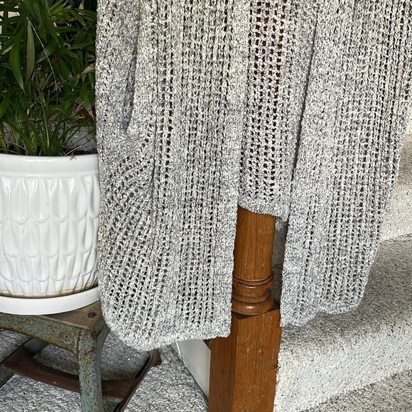 NWT Lane Bryant Light Gray Cardigan Sweater 14/16 - Picture 3 of 14